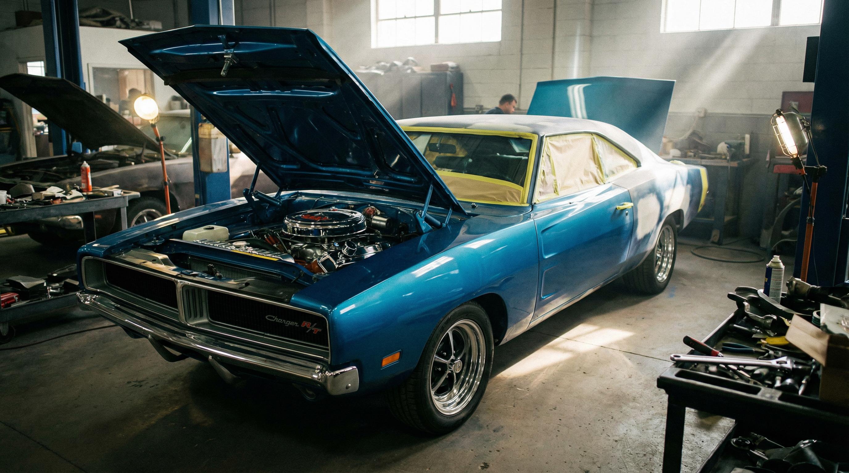 探花经典肌肉车修复视频