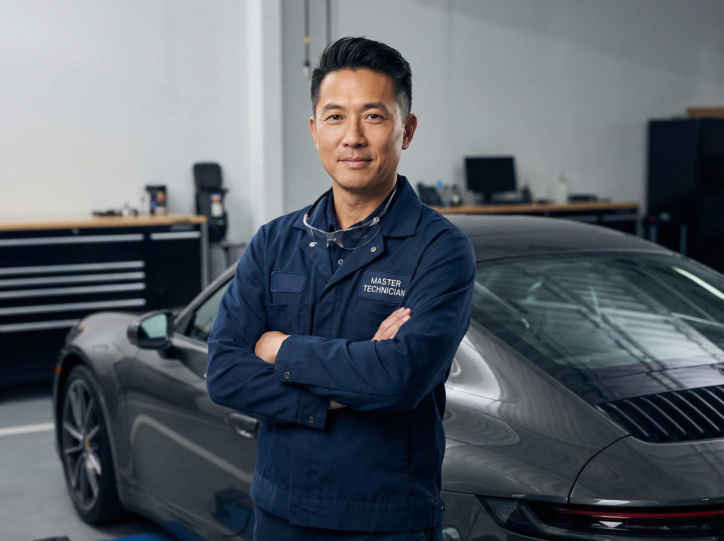 探花修车改装专家张伟